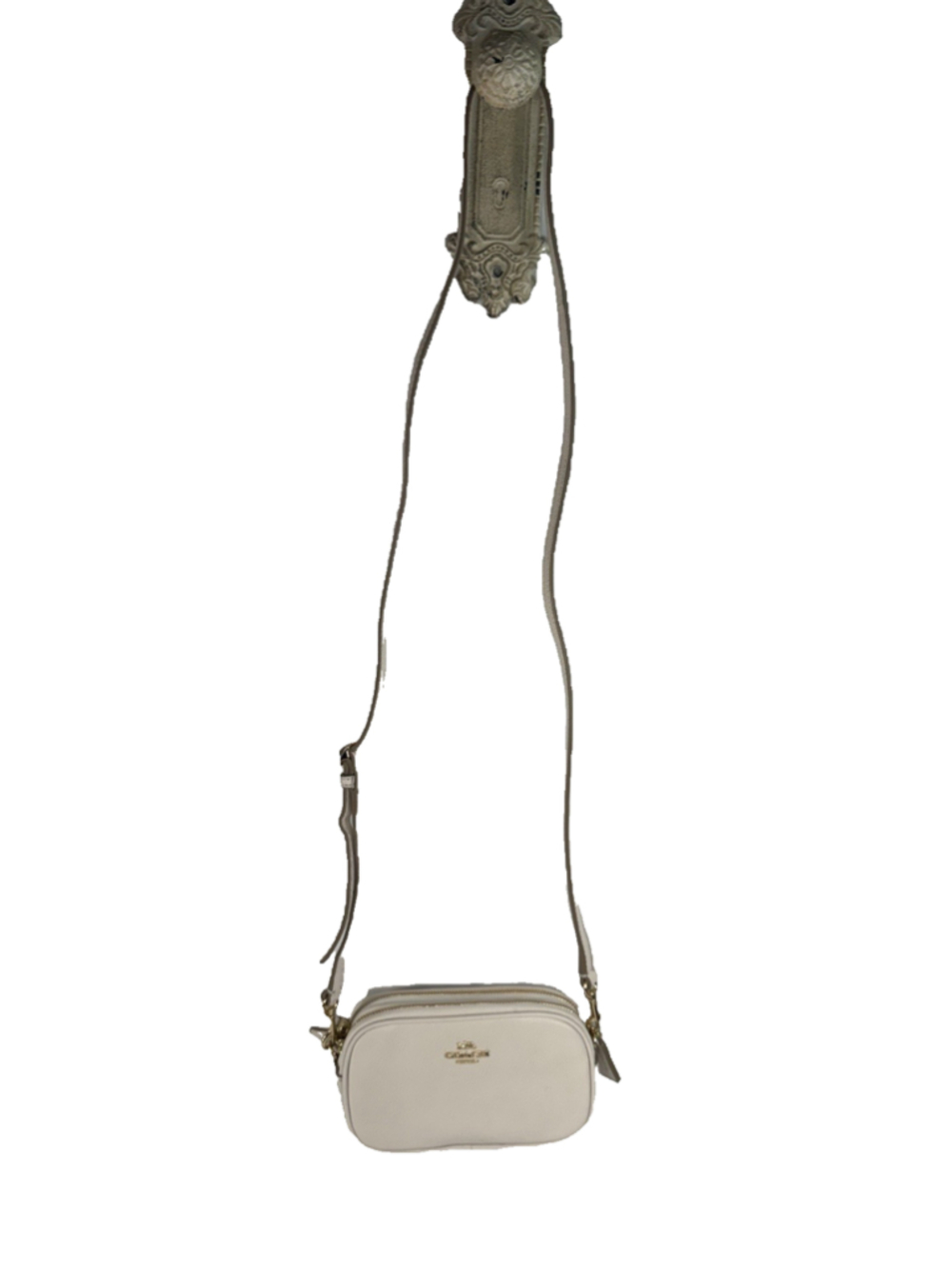 COACH 53034 Camera bag Crossbody Pouch Bag Chalk